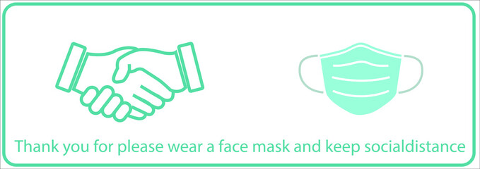 Thank you for please wear a face mask and keep social distance