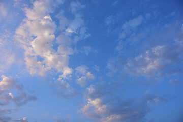 sky and clouds for usage background on photos 