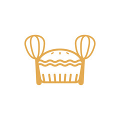 Bakery logo design vector illustration, Creative Bakery logo design concept template, symbols icons