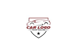 car logo in white background
