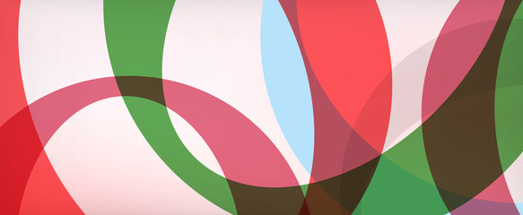 Ring geometric shapes, o letter repetition wallpaper. Abstract background for business or technology presentations, internet posters or web brochure covers