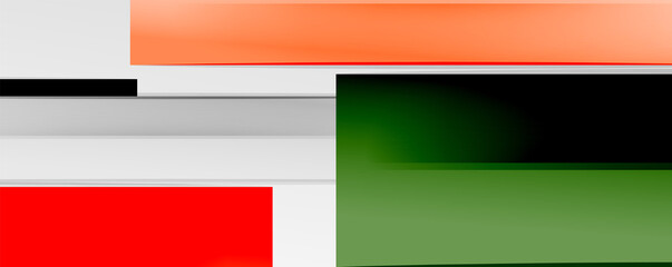 Multicolored lines background. Design template for business or technology presentations, internet posters or web brochure covers