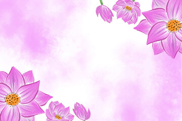Flowers Background Vector