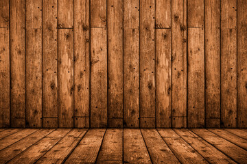 Brown wood grain room background image