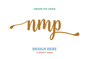 NMP lettering logo is simple, easy to understand and authoritative