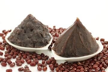 こし餡とつぶ餡