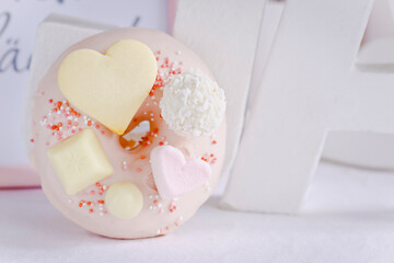 Donuts für eine Tauffeier