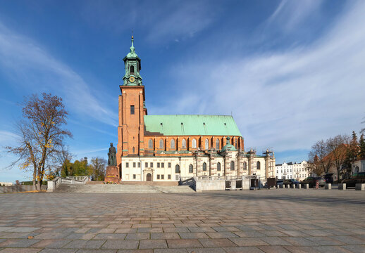 Gniezno, Poland. Cathedral Basilica of the Assumption of the Blessed Virgin Mary and St. Adalbert