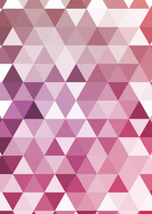 Fototapeta premium Abstract color Low-Polygones Generative Art background illustration