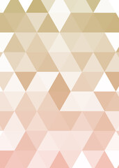 Fototapeta premium Abstract color Low-Polygones Generative Art background illustration