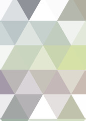 Fototapeta premium Abstract color Low-Polygones Generative Art background illustration