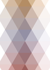 Obraz premium Abstract color Low-Polygones Generative Art background illustration