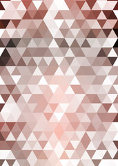 Fototapeta premium Abstract color Low-Polygones Generative Art background illustration