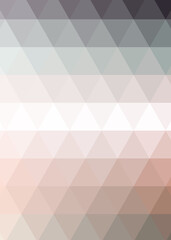 Fototapeta premium Abstract color Low-Polygones Generative Art background illustration