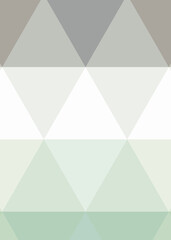 Fototapeta premium Abstract color Low-Polygones Generative Art background illustration