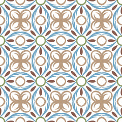 Fototapeta premium Ornament seamless pattern. Mandala background