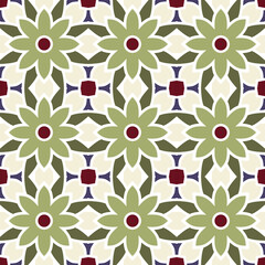 Fototapeta premium Ornament seamless pattern. Mandala background