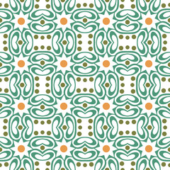 Ornament seamless pattern. Mandala background