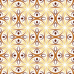 Ornament seamless pattern. Mandala background