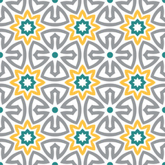 Ornament seamless pattern. Mandala background