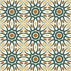 Ornament seamless pattern. Mandala background