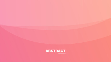Abstract pink background and curve lines, background with copy space for design, vector.