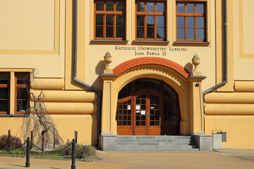 Poland, Lublin, Catholic University of Lublin. 2 - obrazy, fototapety, plakaty