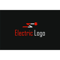 letter Z logo with a socket at the end