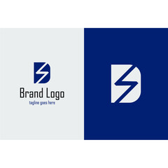 the lightning icon in the middle of the letter D