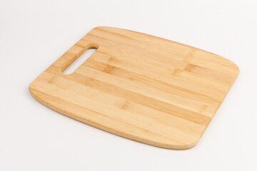 Top view high quality wood cutting board, brown wood. Chopping boards made from natural bamboo....