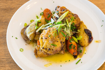 pollo al estilo del chef