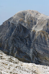 Montagna italiana sentieri rocce veduta campo imperatore abruzzo