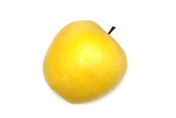 delicious golden apple isolatedon white background
