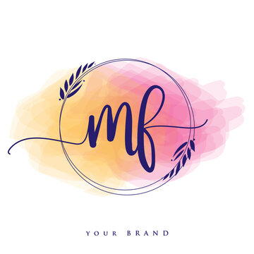 Initial MF letter Logo vector Template. Abstract Letter MF logo Design.  Minimalist Linked Letter Trendy Business Logo Design Vector Template Stock  Vector Image & Art - Alamy