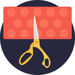 Tailor Icon. Sewing icon. Vector Illustration.