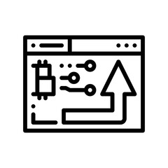 bricks icon in line style isolated on white background. EPS 10