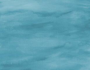 Hand drawn, dark blue classic watercolor texture background. Paint stain artwork. Paintbrush abstract art on matte textured paper.