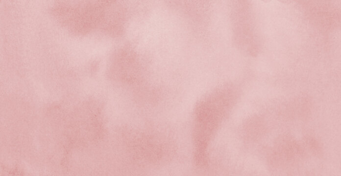 Watercolour background. Colorize pink pastel, neutral abstract texture painted backdrop. Horizontal image style. Top view.