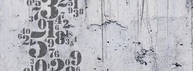 abstrakter Hintergrund mit Zahlen © selim