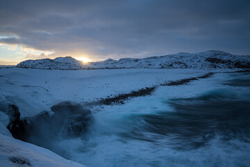 Teriberka is a rural locality in Kolsky District of Murmansk Oblast, Russia, located on the Barents Sea coast, at the mouth of the river Teriberka. 