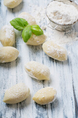Home made potato gnocci