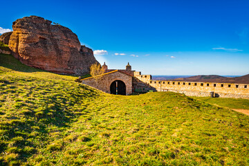 ruins of the ancient fortress in Belogradchik, Bulgari