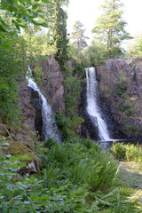 Fototapeta na wymiar Wasserfall Stalpet in Suedschweden