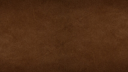 Old brown dark rustic leather - Suede, buckskin background