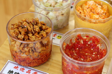 Chinese spicies in a glass jar, Suzhou city