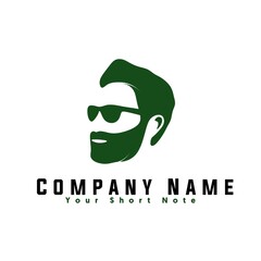 Company logo icon. Social media logo icon. illustration.	