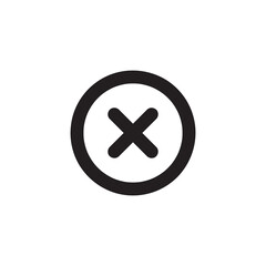 Delete Icon, Vector for web sites and apps