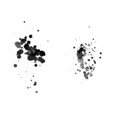 Watercolor background for textures. Abstract watercolor background. Spray paint, ink stains on the paper. Black, monochrome