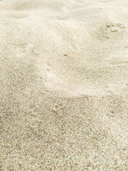 Beautiful of the beach sand texture in summer sun. Background