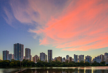 Fototapeta na wymiar Buildings and architecture. Londrina city, Brazil.